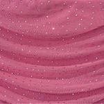 AFRM Desani Mini Skirt Rhinestone Dotted Ruched Sparkly Mauve Pink Medium New Photo 4