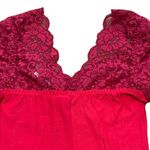 We Are HAH  Top Heavy Bodysuit Rouge Red Size Medium NWT Photo 5