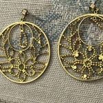 Open work hanging earrings Photo 0