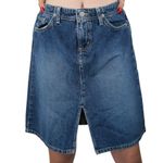 Bongo Vintage Y2K Waistless Hipster Denim Skirt Photo 0