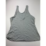 Athleta  Tank Top Athletic Workout‎ Fitness Casual Gray Striped Sleeveless M Photo 3