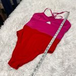 Summersalt The Swan Dive Swimsuit and Skirt in Hibiscus Lava Size 10 Photo 6