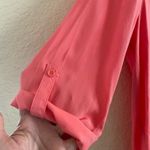 cupio  Coral shirt dress Size Medium Photo 5