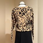 Rachel Roy Rikki Leopard-Print Sweater Thick Material  SZ S Good Condition Photo 5