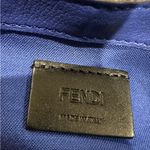 Fendi Authentic  continental‎ blue leather wallet Photo 14