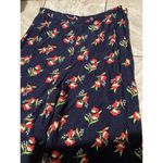 Jill Stuart  Floral Polka Dots Wide Leg High Rise Pants L Photo 3