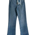 Lovers + Friends NWT  Greyson Ultra High Rise Slim Boot Jeans Skyline Blue 24 Photo 3