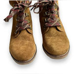 White Mountain  Liberty Leather Wedge Booties Photo 3