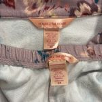 Power 2 The Flower Floral 2pc Pajama Long Sleeve Pant Set Size 2X Purple Photo 15