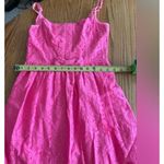 Lilly Pulitzer Pink Lace Dress Size 2 Bow Valentine Love Barbie Core Date Night Photo 8