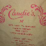 Candie's  M Grey Shiny Spandex Cami Photo 1