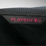 Playboy Women's Black and White Full Zipper Jacket Medium | EUC Photo 8