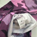 SheIn Purple Camouflage Straight Leg Pants Photo 3
