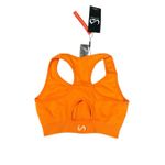 NWT TLF sculpt seamless racerback sports bra orange burst cut out back gym S Photo 3