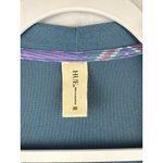 Hue Sleepwear Womens Blue Cardigan With Pockets Size XS Polyester Spandex Blend Photo 2