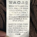 Women’s Casual Day to Night Crinkled Wide Leg Elasticized Tie Knot Waist Pant Brown Size undefined Photo 6