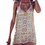 Victoria's Secret  Lightweight Multicolor Jumpsuit Size Small Photo 0