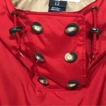 Obermeyer  St Anton Red Pullover Lightweight Ski Jacket Hood‎ Size 12 Photo 3