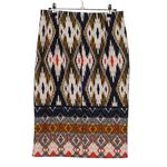 Maeve  by Anthropologie Batik Print Pencil Skirt Women's Medium Photo 3