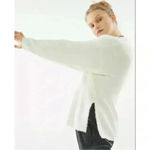 Urban Outfitters | UO Cream Rosie Cozy Oversized V-Neck Women's Size Small Photo 1