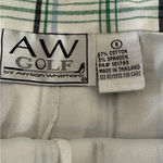 AW Golf by Allyson Whitmore Size 8 Plaid Skorts Blue Green White Pickleball Photo 6