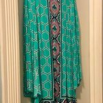 Crown & Ivy Teal Tunic with Long Sleeves Photo 4
