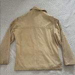 The Territory Ahead Women's Beige Leather Jacket size XS Photo 13