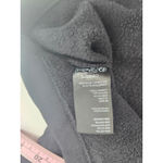 Anthropologie Black Crew Neck Long Sleeve Crop Sweatshirt Floral Applique Small Photo 6