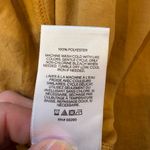 EXPRESS Ruffle Faux Wrap Long Sleeve Mini Dress – Mustard Yellow – Size S Photo 6