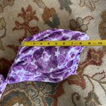 Oh Polly NWT:  Purple Floral Off-Shoulder Dress Photo 4