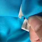 Teal Blue‎ Dress Size 8 Beaded Evening Party Cocktail Prom Bedazzled Rhinestone Blue Photo 12