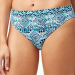 Tommy Bahama New. blue reversible bikini bottom. Photo 0