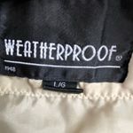 Weatherproof  Women Beige Quilted Sleeveless Vest Size Large Photo 4