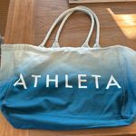 Athleta Cotton Cancas Ombré Tote Bag Photo 0