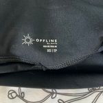 Aerie Black Crossover Shorts Flowy Photo 3