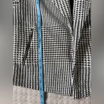 Calvin Klein  Houndstooth‎ flyaway blazer Photo 9