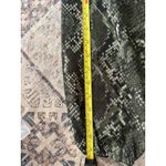 H&M  Snakeskin Print Long Sleeve Mini Dress Size 8 Animal Print‎ Western Boho Photo 4