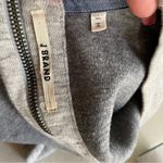 J Brand  Debbie Back Zip Sweatshirt Size‎ M Photo 4
