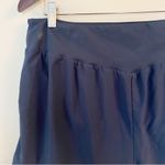 Zella Navy Blue Elastic Waist Athletic Running Shorts Size Large Lined Flowy Photo 3