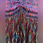 Free People NWT Elowen Strapless Tube Boho Romper in Dark Combo XL Photo 2