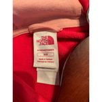 The North Face Hoodie dark pink kangaroo pocket half dome Photo 1