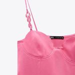 ZARA mini dress corsety inspired satin effect Wedding Shower Photo 2