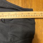 Cacique Lane Bryant  Rib Keyhole High Leg Thong Bodysuit BLACK Plus Size 26/28 Photo 5