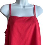 Y2K Cremieux Women Top Red Lyocell Camisole Satiny Layer Coquette Festival Retro Size undefined Photo 8