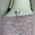 Free People Intimately Thermal Henley Waffle Knit Pink Heather Dress, Size Small Photo 5