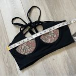 RuiRui Deng Top halter tube top floral womens Black (medium) avant garde edgy Photo 2