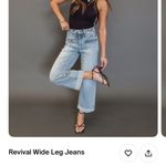 stitch and feather Revival Wide Leg Jeans  Photo 1