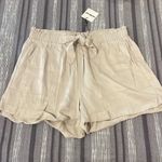 Charlotte Russe Women's  Tan Casual Tie Shorts Size XL NWT #1777 Photo 1