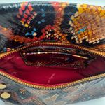 Hammit Tony Small Leather Crossbody Botanical Snake EUC Photo 3