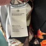 Shelby & Palmer 16 Black Floral Sleeveless Dress Ruched Feminine Cottagecore Photo 8